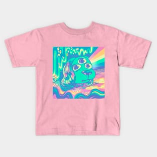 Rainbow Dog Sees All Kids T-Shirt